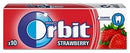 30x Orbit Strawberry Chewing Gum 14gr | London Grocery