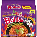 8x Samyang Buldak Habanero Lime Hot Chicken (5*135gr) | London Grocery