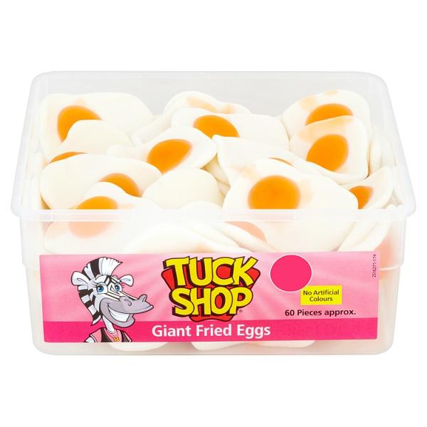 Tuck Shop Giant Fried Eggs 60 Pieces 840g - London Grocery