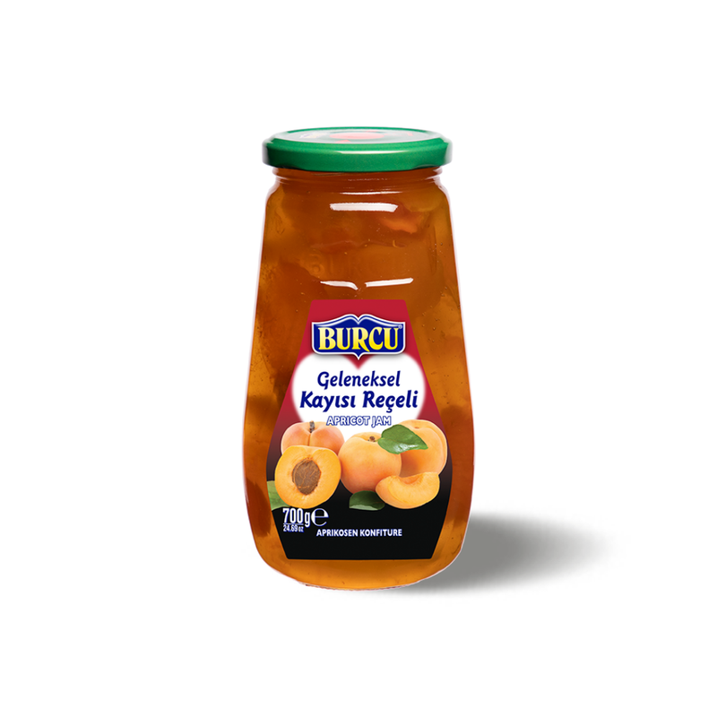 Burcu Apricot Jam (Kayisi Receli) 700Gr-London Grocery