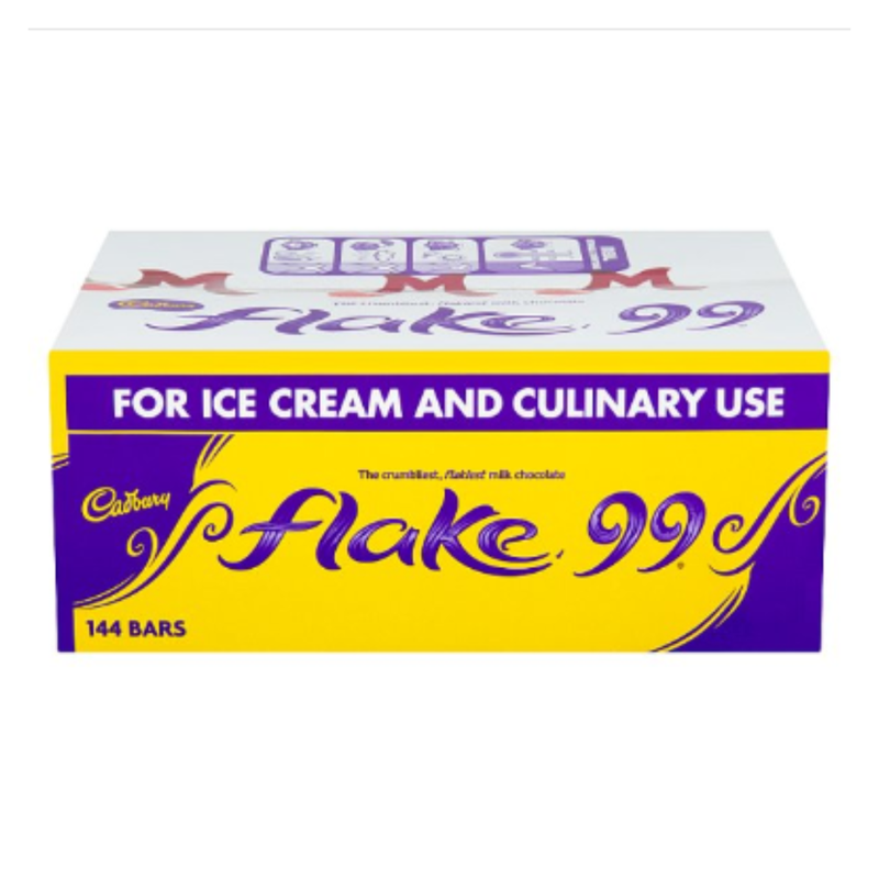 Cadbury Flake 99 Chocolate Bar 144 x 8.25g x Case of 144 - London Grocery