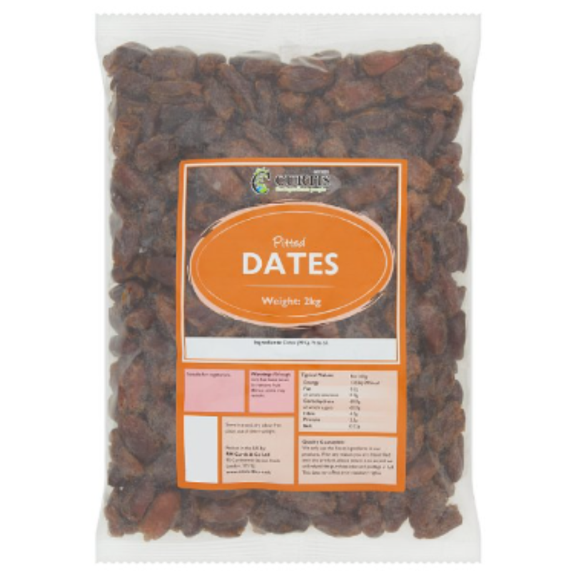 Curtis Pitted Dates 2000g x 6 - London Grocery