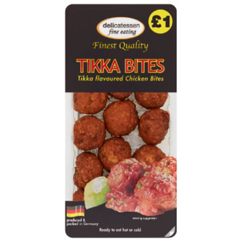 Delicatessen Fine Eating Tikka Bites 200g x 8 - London Grocery