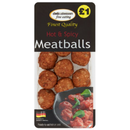 Delicatessen Fine Eating Hot & Spicy Meatballs 200g x 8 - London Grocery