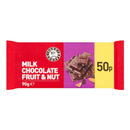 Euro Shopper Milk Chocolate Fruit & Nut 90g x Case of 26 - London Grocery