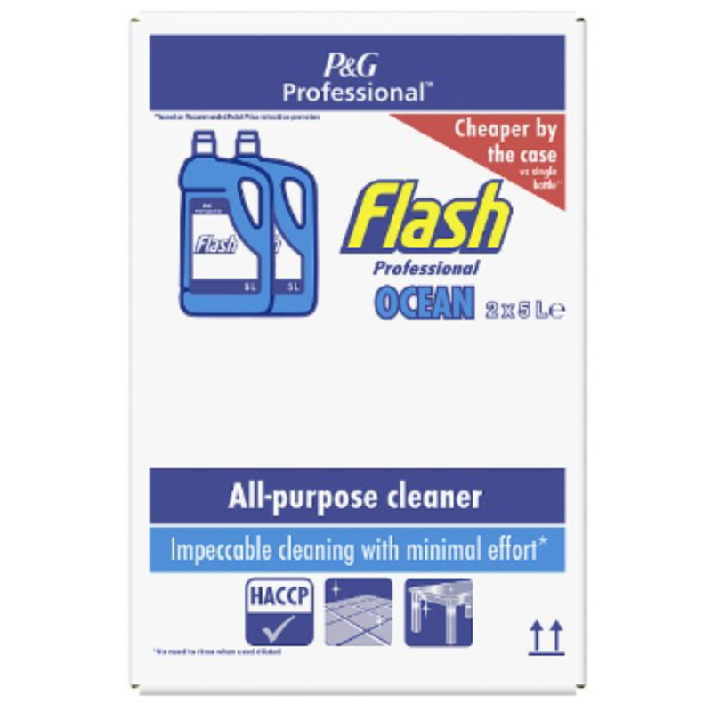 Flash Professional All-Purpose Cleaner Ocean 5L x 1 - London Grocery