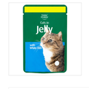 Happy Shopper Cuts in Jelly with White Fish 100g x Case of 24 - London Grocery