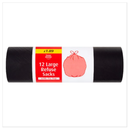 Happy Shopper 12 Large Refuse Sacks | Case of 30 - London Grocery