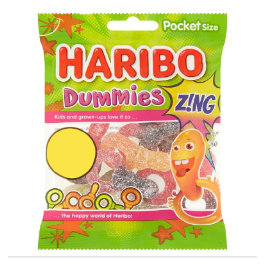 Buy HARIBO Dummies Z!NG 60g x Case of 20 London Grocery