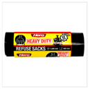 Hero Heavy Duty Refuse Sacks XL 12 Bags | Approx 12 per Case| Case of 4 - London Grocery