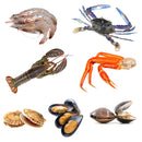 Seafood Boil Box 4 | 7 Ingredients | Lobster| Blue Crabs | Shrimp |Clams | Scallops | Mussels | Snow Crabs |6.3kg - London Grocery