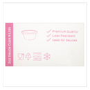 Smart Choice Plastic Tubs 2oz Sauce Cups and Lids 500 Sets x Case of 1 - London Grocery