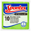 Spontex Specialist 10 Microfibre Cloths x Case of 1 - London Grocery