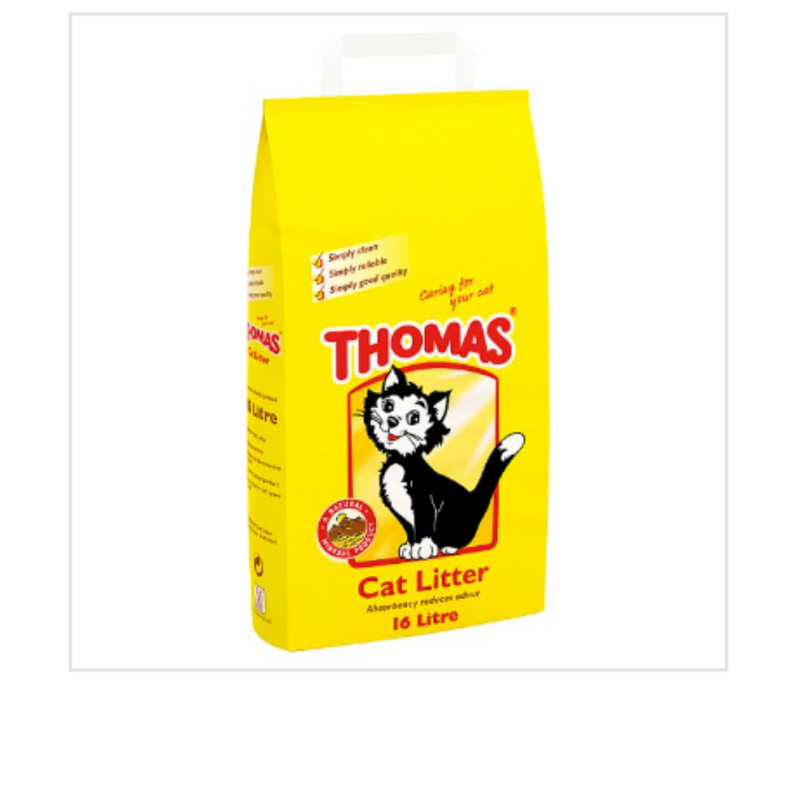 THOMAS Cat Litter 16L x Case of 1 - London Grocery