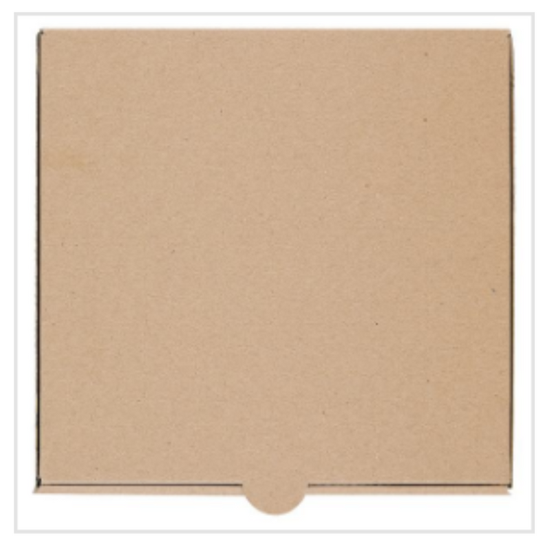 Viva 7inch Brown Pizza Boxes 100 Pack x Case of 1 - London Grocery