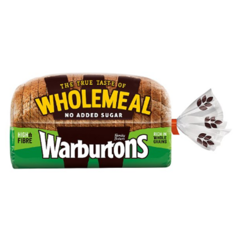 Warburtons The True Taste of Wholemeal 800g x Case of 1 - London Grocery