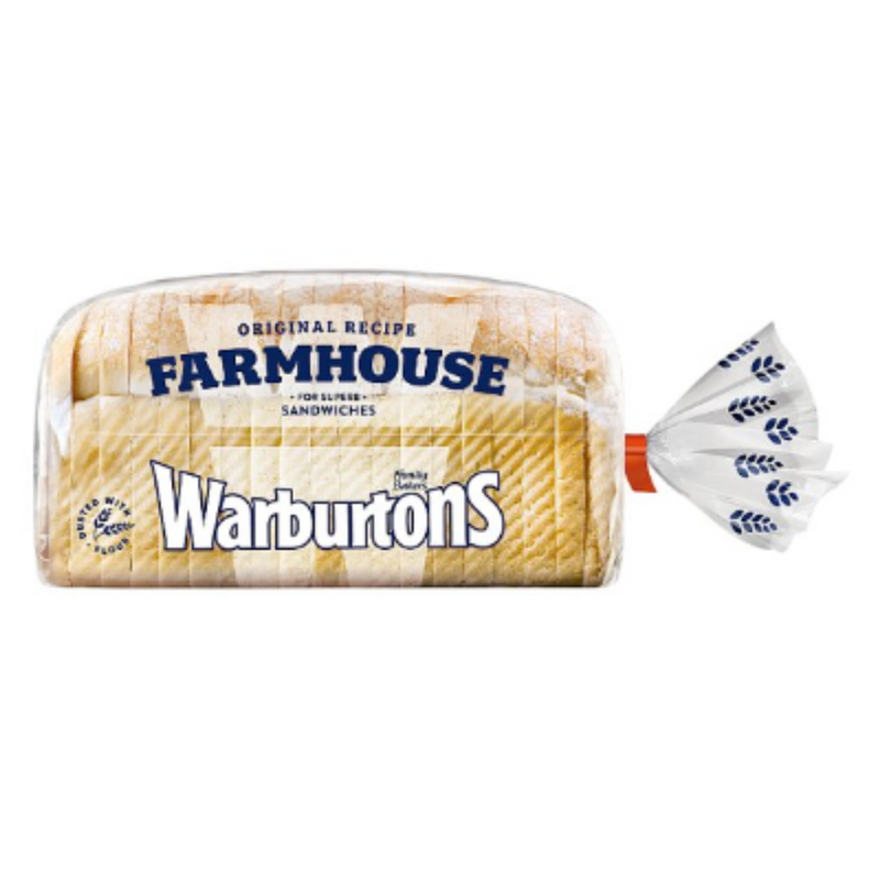 Warburtons Farmhouse Soft Bread 800g x Case of 1 - London Grocery