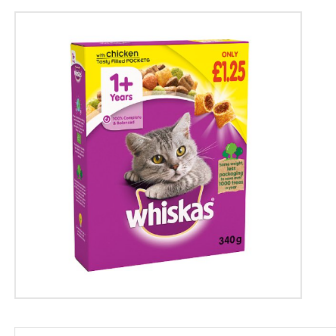 Cat food biscuits best sale