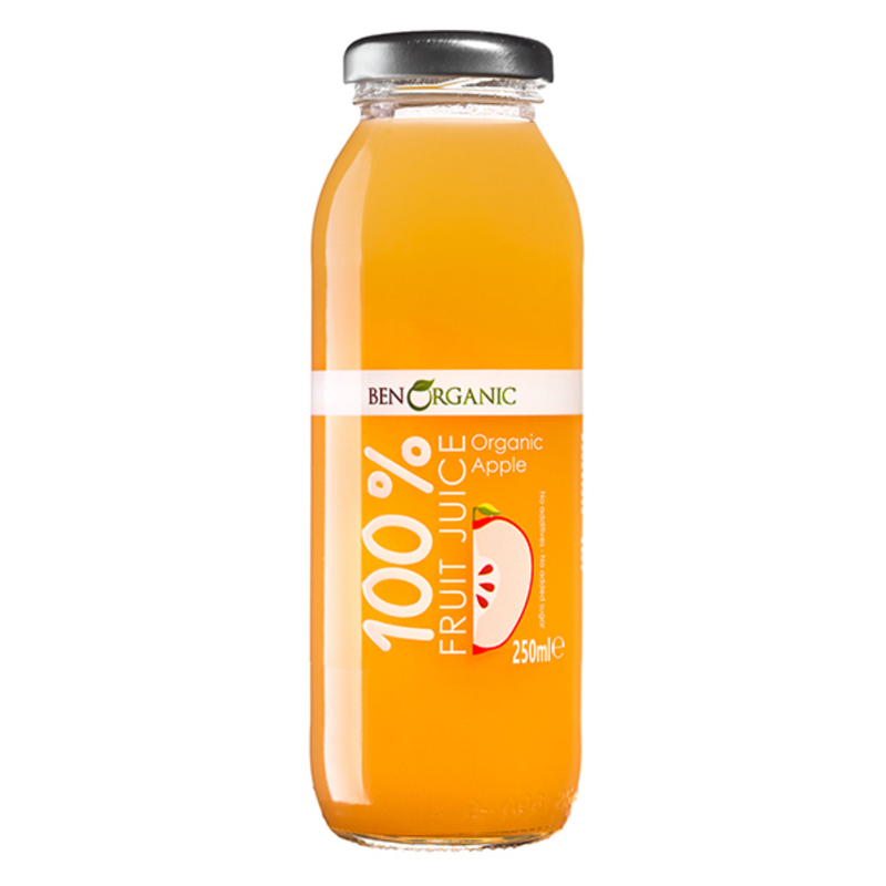 BenOrganic 100% Apple Juice 250ml-London Grocery