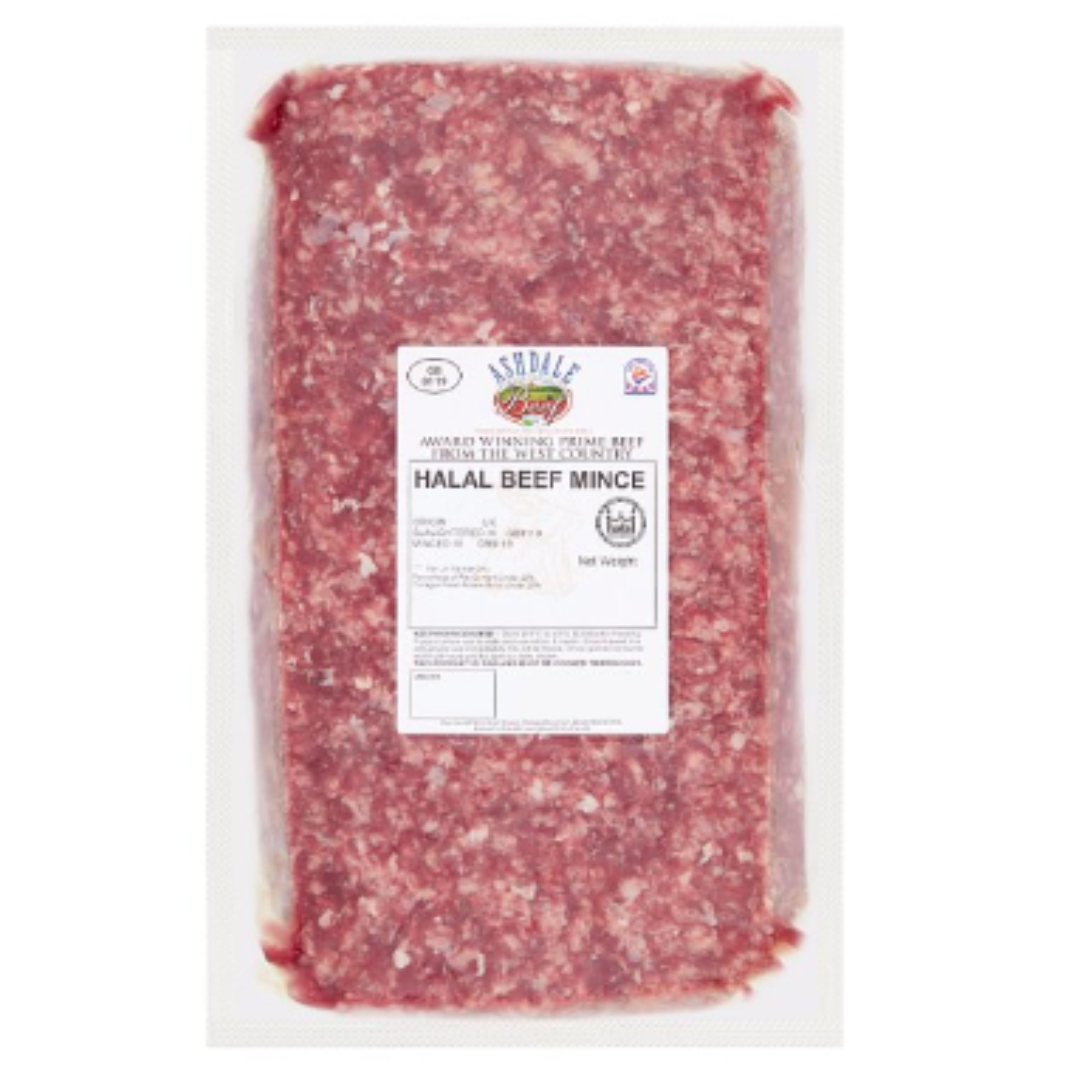 Buy Ashdale Halal Beef Mince 2.50kg x 4 Packs London Grocery