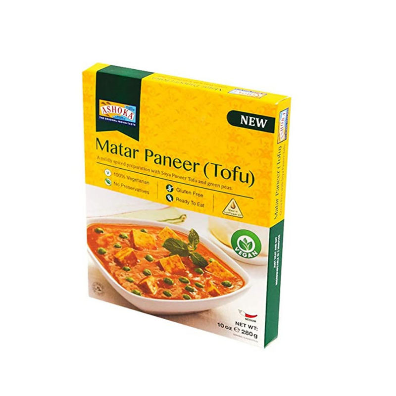 Ashoka Matar Paneer (Tofu) 280gr-London Grocery
