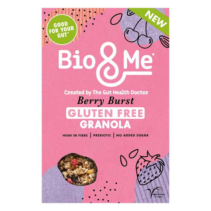 Bio & Me Berry Burst Gluten Free Granola 350g | London Grocery