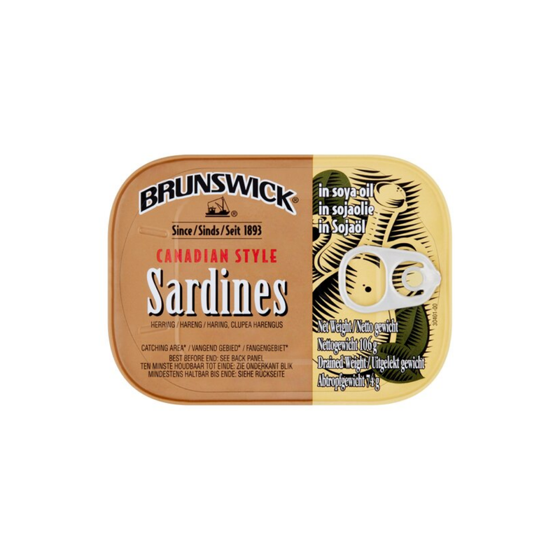 Brunswick Sardines In Soya Oil 106gr-London Grocery
