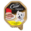 Cesar Classics Wet Dog Food Tray with Tender Chicken & Turkey in Loaf 150g - London Grocery