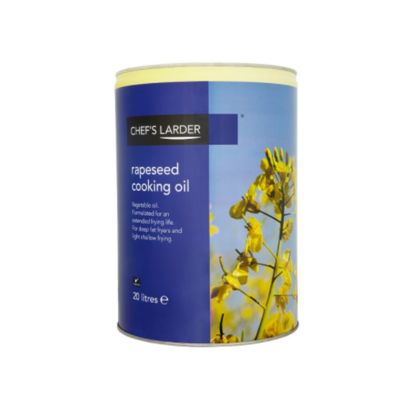 
Chef's Larder Rapeseed Can Cooking Oil 20 Litres - London Grocery