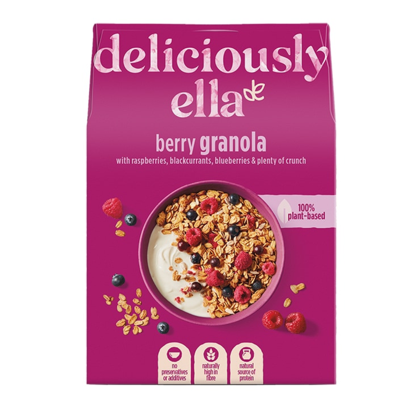 Deliciously Ella Berry Granola 400g | London Grocery