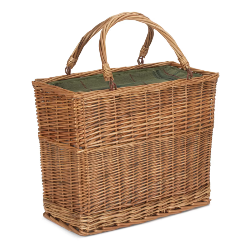 Green Tweed Cooler Basket | London Grocery