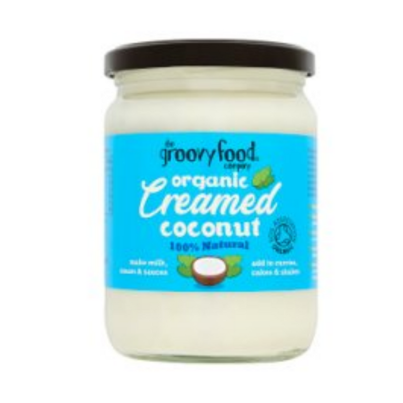 The Groovy Food Organic Creamed Coconut 500gr-London Grocery