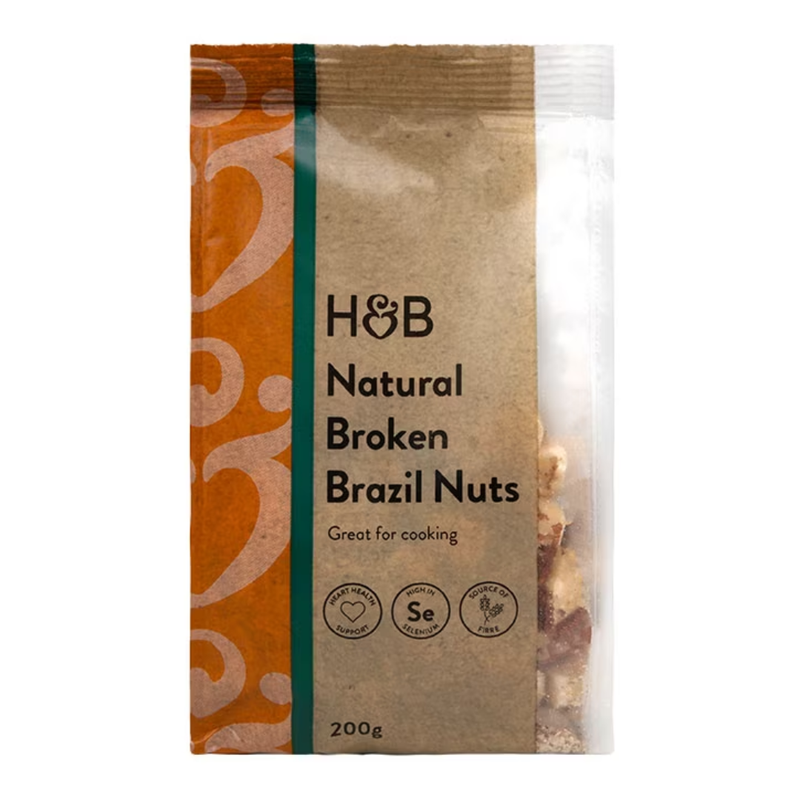 Holland & Barrett Natural Broken Brazil Nuts 200g | London Grocery