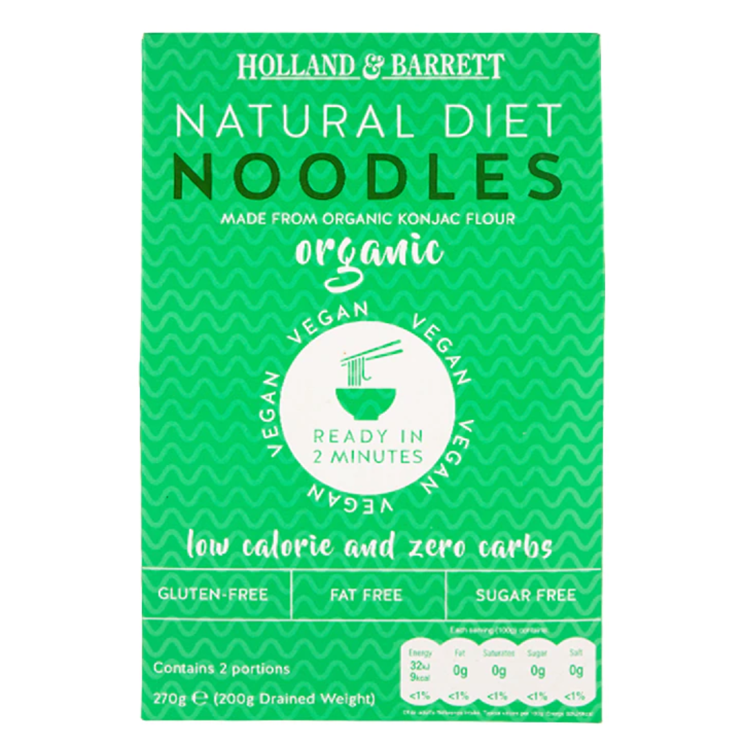 Buy Holland & Barrett Organic Konjac Noodles 270g London Grocery