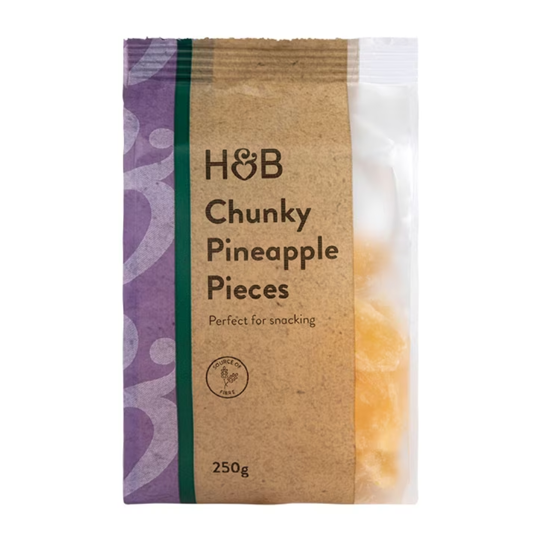Buy Holland & Barrett Chunky Pineapple Pieces 250g London Grocery