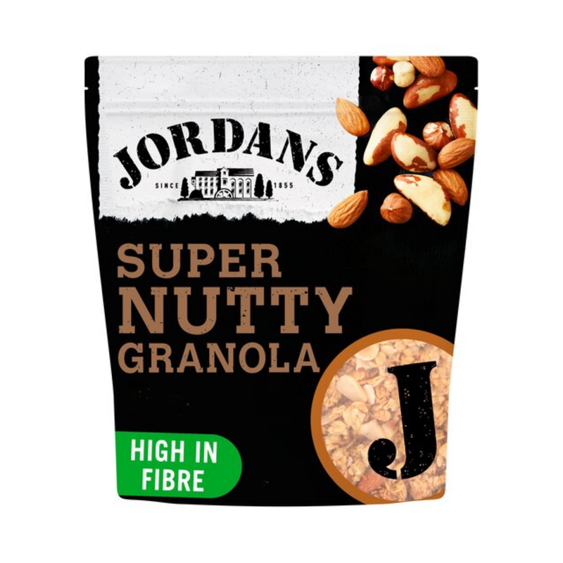 Jordans Super Granola Nutty 550gr-London Grocery