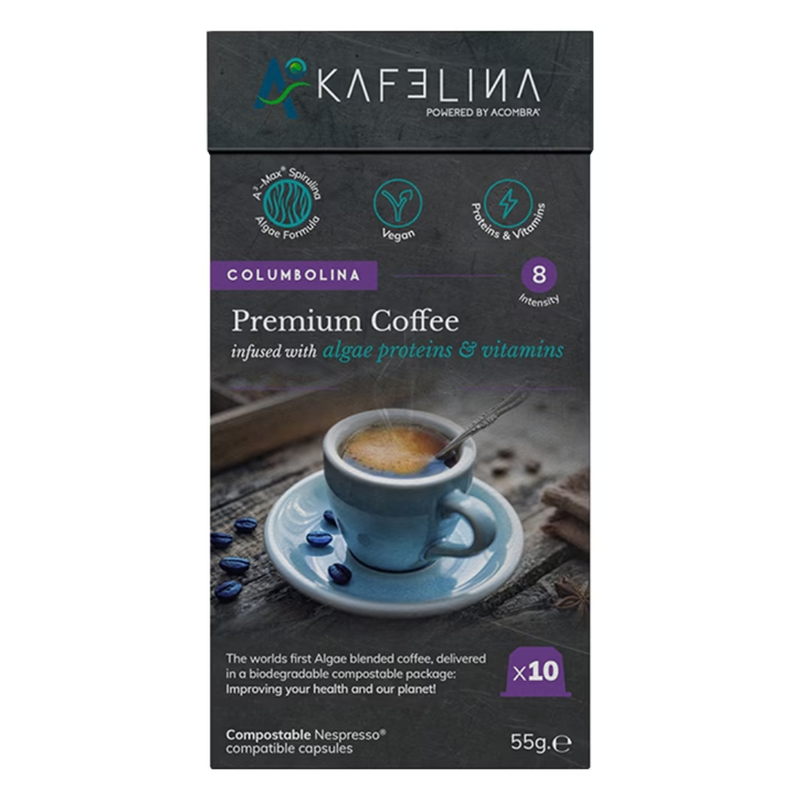Kafelina Columbolina Compostable Coffee 10 Capsules | London Grocery