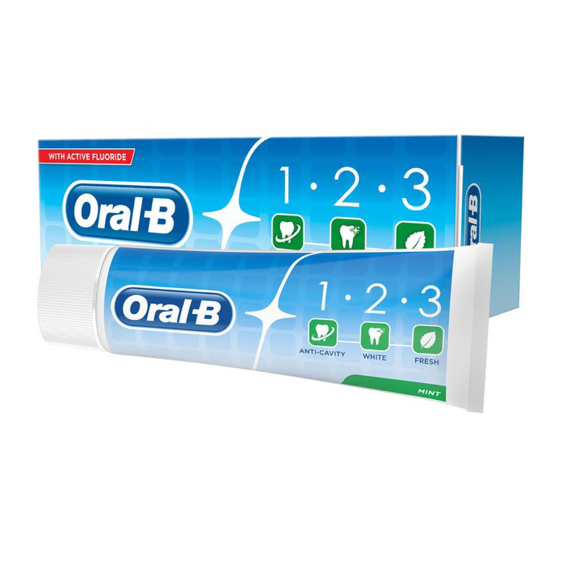 Oral-B 123 Fresh Mint Toothpaste 75ml - London Grocery