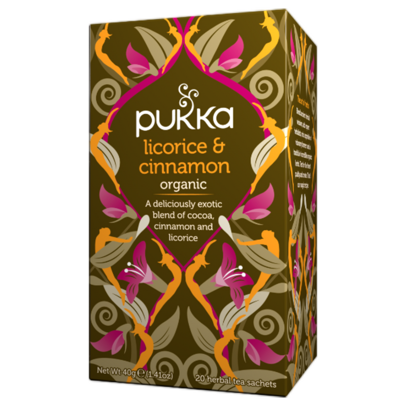 Pukka Licorice & Cinnamon 20 Bags -London Grocery