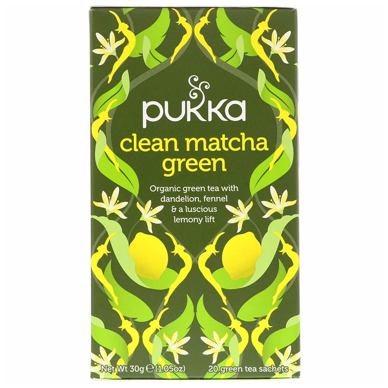 Pukka Clean Matcha Green 20 Bags - London Grocery