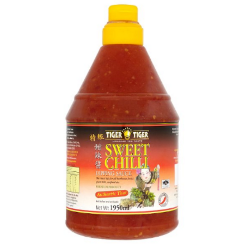 Tiger Tiger Sweet Chilli Dipping Sauce 1950g x 4 - London Grocery
