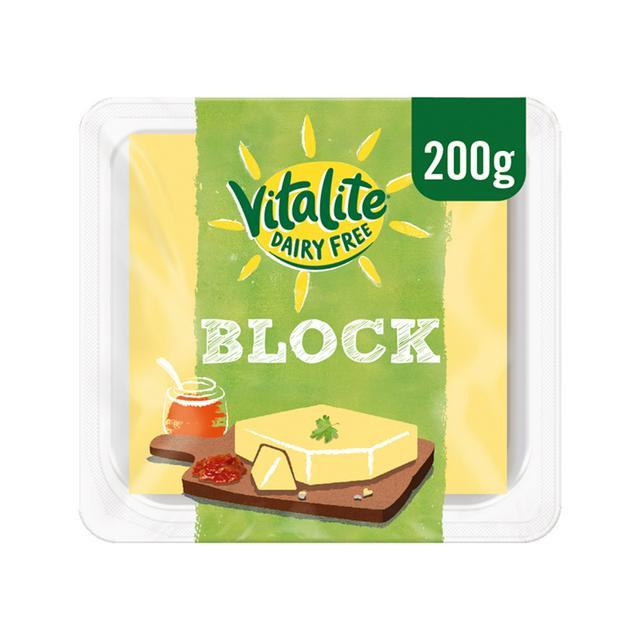 Vitalite Dairy Free Block Cheese 200gr-London Grocery