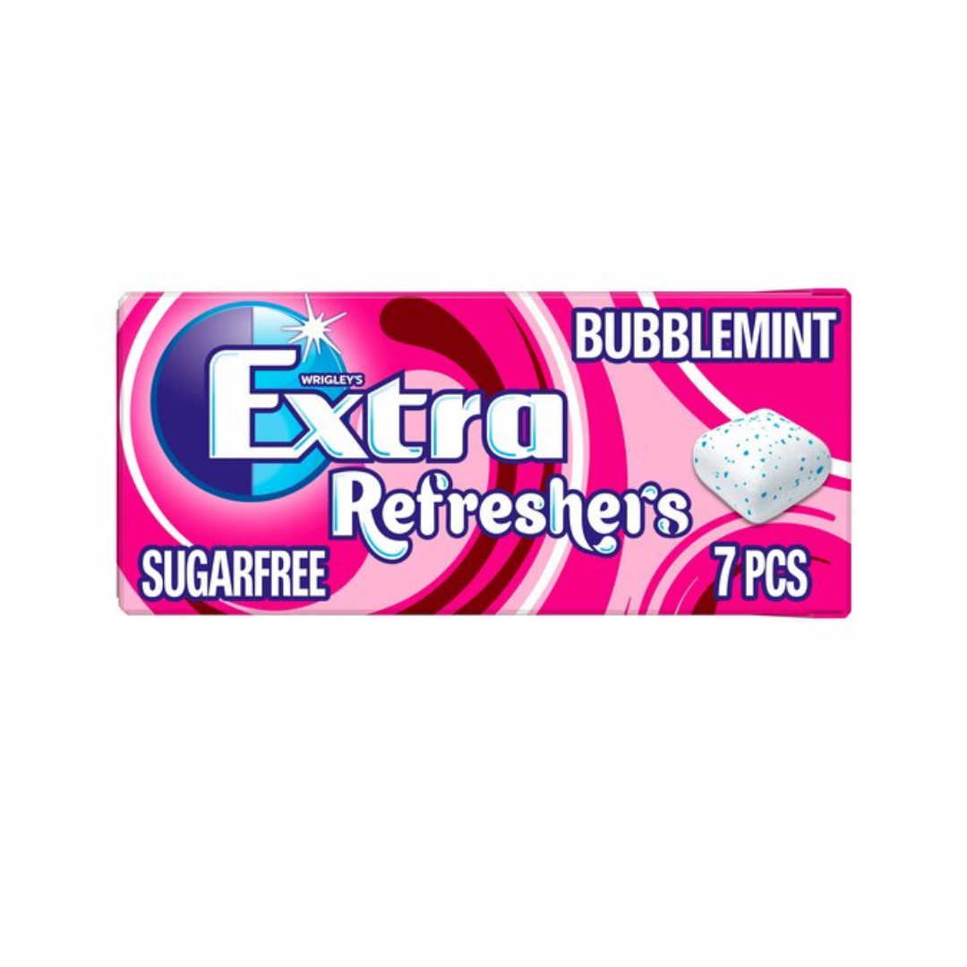 Extra Bubblegum Chewing Gum Classic Bubble Gum