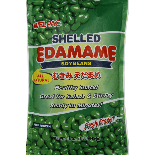 Wel Pac Frozen Shelled Edamame Soy Bean 450gr - London Grocery