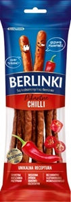 18x Morliny Berlinki Kabanos Chilli 85gr | London Grocery