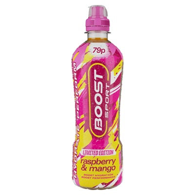 Buy 12x Boost Sport Raspberry & Mango 500ml | London Grocery