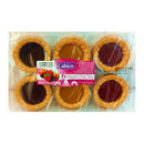 12x Cabico 6 Assorted Fruit Tarts 300gr | London Grocery