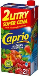 6x Caprio Apple-Raspberry 2lt Carton | London Grocery