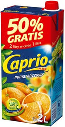 6x Caprio Orange Drink 2lt Carton | London Grocery