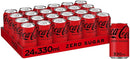 24x Coca Cola Zero Sugar Can 330ml | London Grocery